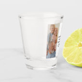 Gepersonaliseerde Grootouders Foto & Tekst Shot Gl Shot Glas (Links)