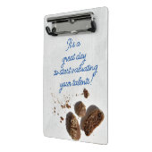 Gepersonaliseerde Grote Dag Inspirerend Mini Klembord (Angled2)