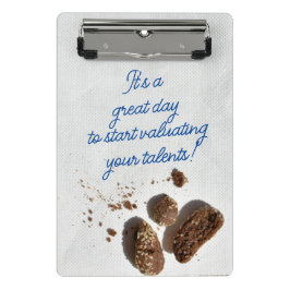 Gepersonaliseerde Grote Dag Inspirerend Mini Klembord