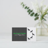 gepersonaliseerde Grote Deen kaarten Visitekaartje (Staand voorkant)