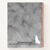 Gepersonaliseerde Grote Dingen Inspirerend Notitieboek (Achterkant)