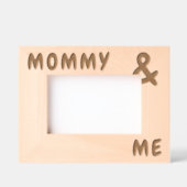 Gepersonaliseerde grote en gedurfde naam en ik gegraveerde lijstjes (Voorkant)