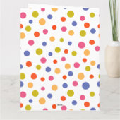 Gepersonaliseerde Grote Gelukkige Verjaardag Kaart (Achterkant)