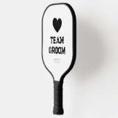 Gepersonaliseerde grote hart Pickleball Paddle (Links)