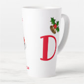 Gepersonaliseerde Grote Kerst Koffie Mok (Rechterhoek)
