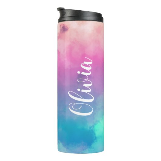 Gepersonaliseerde Grote Naam Proteïne Shaker Fles  (Geroteerd rechts)