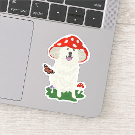 Gepersonaliseerde Grote Pyreneeën Sticker