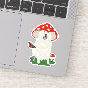 Gepersonaliseerde Grote Pyreneeën Sticker