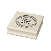 Gepersonaliseerde grunge business logo rubberstempel (Stempel)