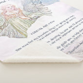 Gepersonaliseerde Guardian Angel Blanket Sherpa Deken (3/4)