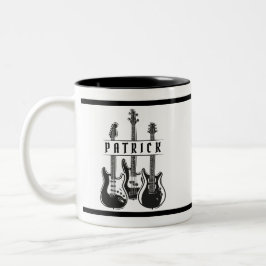Gepersonaliseerde Guitar Player Gift Mok voor gita
