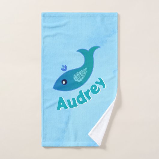 Gepersonaliseerde "Gulp, Gulp" Bad Handdoek (Handdoek)