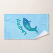 Gepersonaliseerde "Gulp, Gulp" Bad Handdoek (Handdoek)