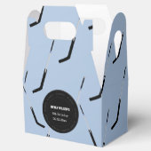 Gepersonaliseerde gunst box Ice Hockey thema Bedankdoosjes (Geopend)