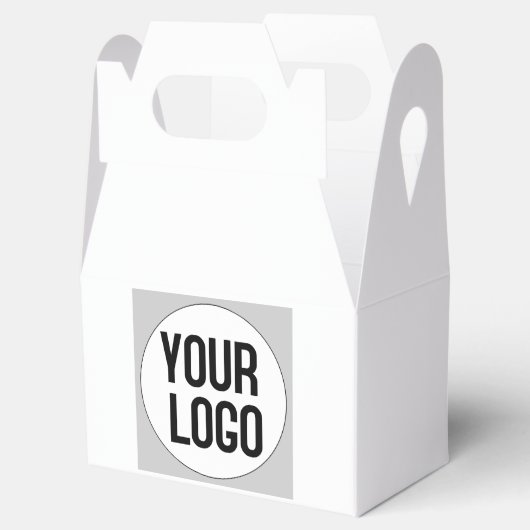 Gepersonaliseerde gunstbox voor bedrijven bedankdoosjes (Geopend)