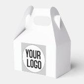 Gepersonaliseerde gunstbox voor bedrijven bedankdoosjes (Voorkant Zijde)