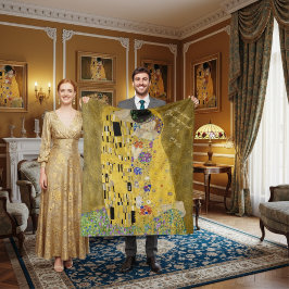 Gepersonaliseerde Gustav Klimt De Kus Liefde Boods Fleece Deken