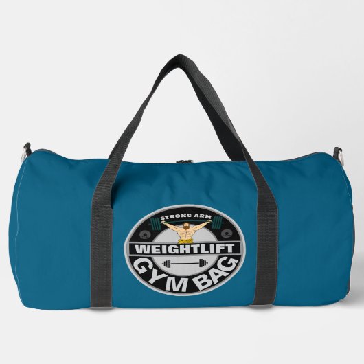 Gepersonaliseerde Gym Bag Duffel Bag Plunjezak (Voorkant)