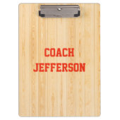 Gepersonaliseerde Gym Clipboard voor Coaches Klembord (Voorkant)