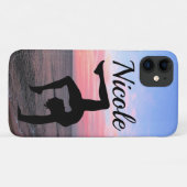  GEPERSONALISEERDE GYMNAST MEISJE Case-Mate iPhone CASE (Achterkant (horizontaal))