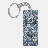 GEPERSONALISEERDE GYMNASTIEK Acryl Sleutelhanger (Voorkant Links)