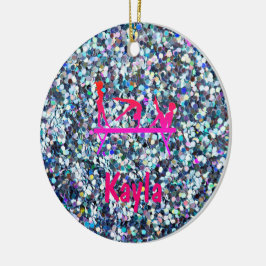 GEPERSONALISEERDE GYMNASTIEK BLING ORNAMENT