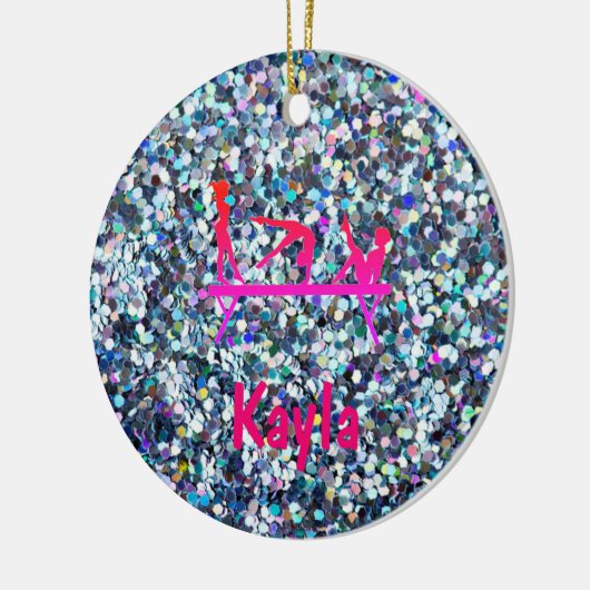 GEPERSONALISEERDE GYMNASTIEK BLING ORNAMENT (Links)