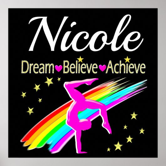 GEPERSONALISEERDE GYMNASTIEK DOELEN ONTWERP POSTER (Voorkant)