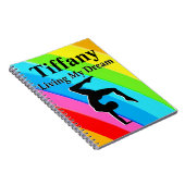 GEPERSONALISEERDE GYMNASTIEK DROMEN DAGBOEK NOTITIEBOEK (Rechterzijde)