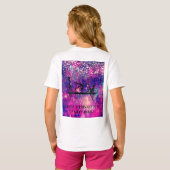 GEPERSONALISEERDE GYMNASTIEK PARTIJ T-SHIRT (Achterkant volledig)