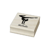 Gepersonaliseerde gymnastiek rubberstempel (Stempel)