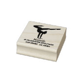 Gepersonaliseerde gymnastiek rubberstempel (Stempel)