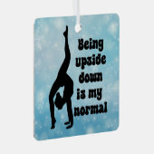 Gepersonaliseerde gymnastische decoratie, aangepas metalen ornament (Voorkant Rechts)