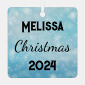 Gepersonaliseerde gymnastische decoratie, aangepas metalen ornament (Achterkant)