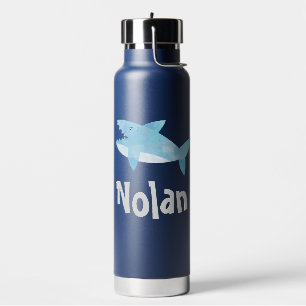 Gepersonaliseerde haaienwaterfles waterfles