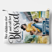 Gepersonaliseerde Haar Kinderen Stijgen Christelij Etui (Achterkant)