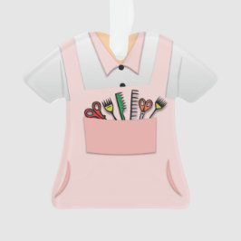 Gepersonaliseerde hairdresser Beautician Ornament