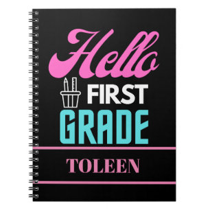 Gepersonaliseerde Hallo eerste graad Notitieboek