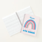 Gepersonaliseerde Hallo vierde rang Notitieboek (Binnen)