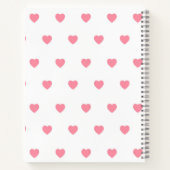 Gepersonaliseerde Hallo vierde rang Notitieboek (Achterkant)