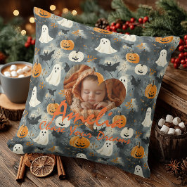 Gepersonaliseerde Halloween Baby Kussen Motivatie