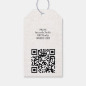 Gepersonaliseerde Halloween Cadeaulabel (Achterkant)