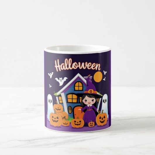 Gepersonaliseerde Halloween cadeaus voor vrienden  Koffiemok (Center)