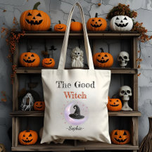 Gepersonaliseerde Halloween Canvas tas - De Goede 
