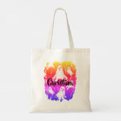 Gepersonaliseerde Halloween Cowgirl Squad Ghouls Tote Bag (Achterkant)