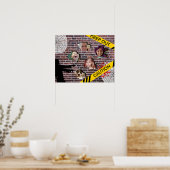 Gepersonaliseerde Halloween familie foto Poster (Keuken)