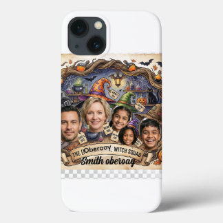 Gepersonaliseerde Halloween-foto Griezelfe heks Case-Mate iPhone Case