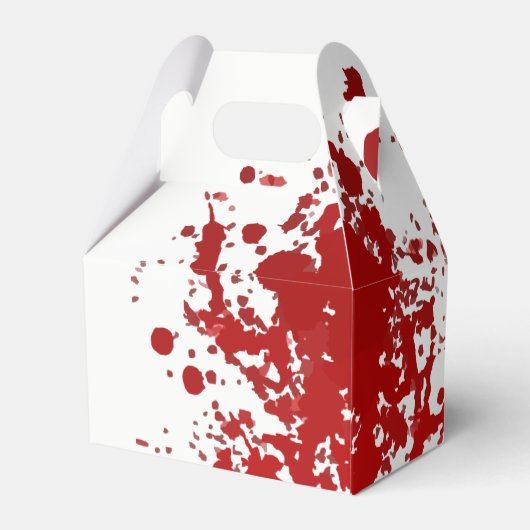 Gepersonaliseerde HALLOWEEN Gable Box CREEPY DOLL Bedankdoosjes (Achterkant)