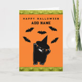 Gepersonaliseerde Halloween Gedicht Kaarten (Voorkant)