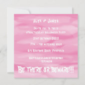 Gepersonaliseerde Halloween Geesten, Pompoenen en Kaart (Achterkant)